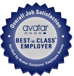 STARS is proud to be recognized as Best-in-Class for Overall Job Satisfaction by the Avatar Solutions Employee Survey.