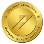 The Joint Commission National Quality Seal of Approval.